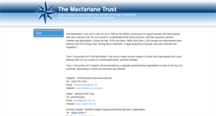 Desktop Screenshot of macfarlane.org.uk